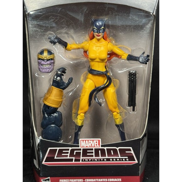 Marvel Legends Thanos BAF Infinite Series Hellcat 6" Action Figure - Picture 2 of 7